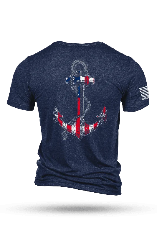 Custom print Anchor Flag - T-Shirt