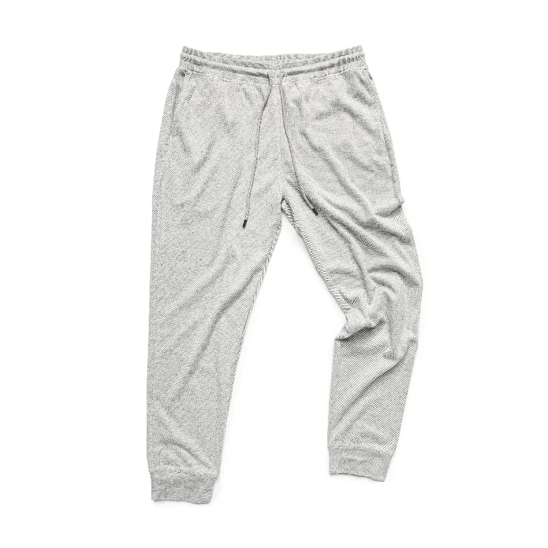 Soft-touch pants Brushed Rayon/Spandex Jogger in Grey