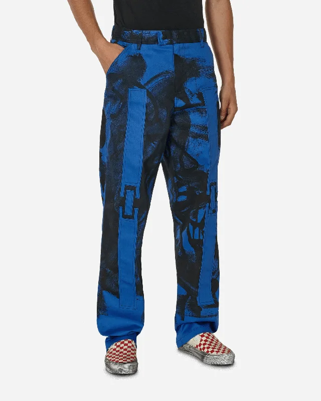 Performance leggings DUMBO Milano Imperfecta Pants Blue