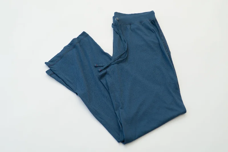 Lounge pants 100% Peruvian Pima Cotton Denim Blue Pant