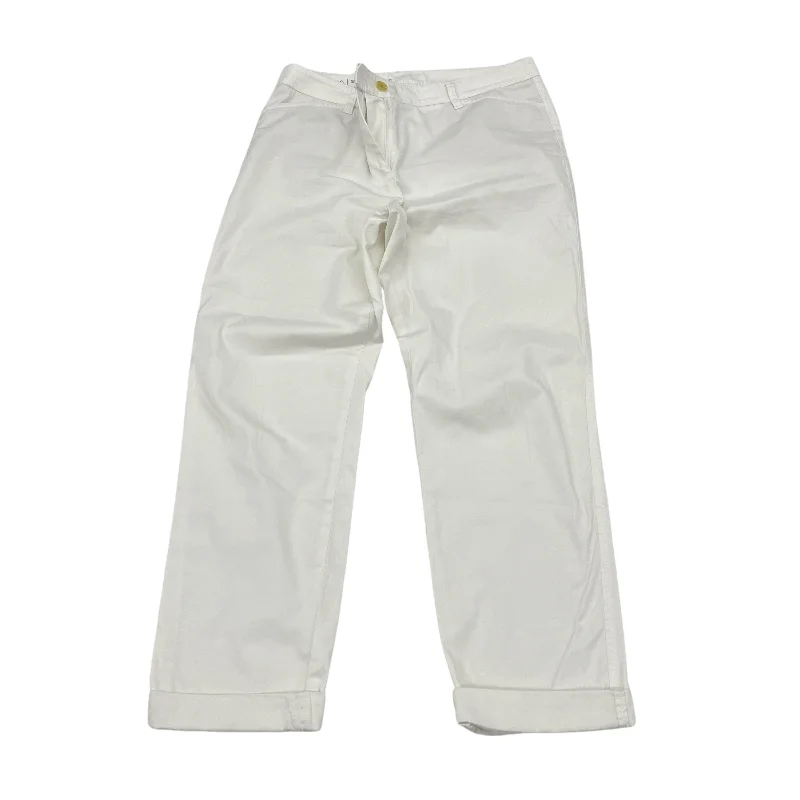 Checkered pants Pants Chinos & Khakis By Talbots In White, Size:10