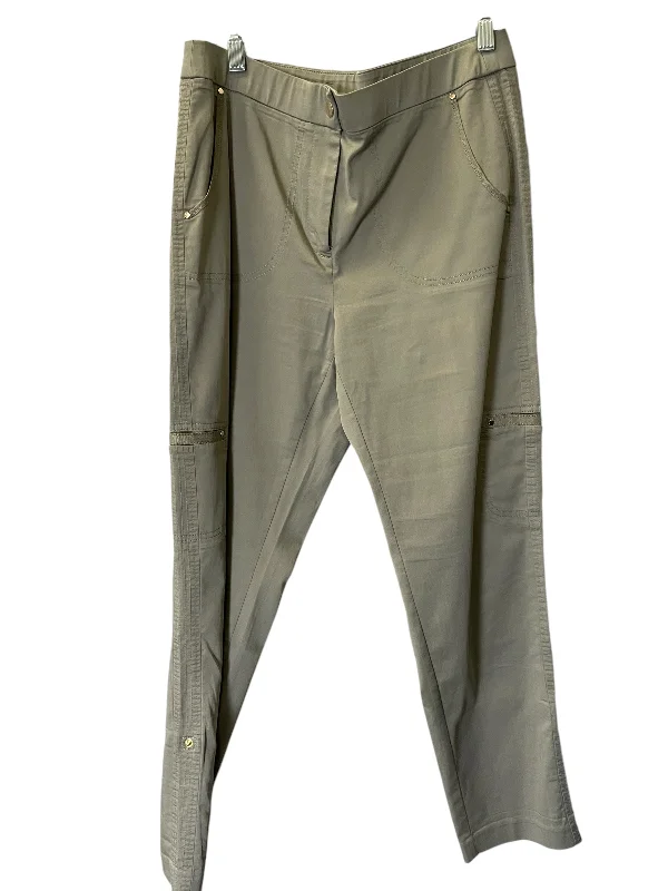 Soft-touch pants Pants Cropped By Chicos In Tan, Size: S