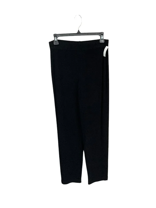 Fleece pants Pants Lounge By Chicos In Black, Size: L