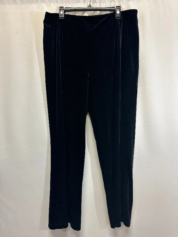 Everyday pants Pants Lounge By Chicos In Black, Size: Xl