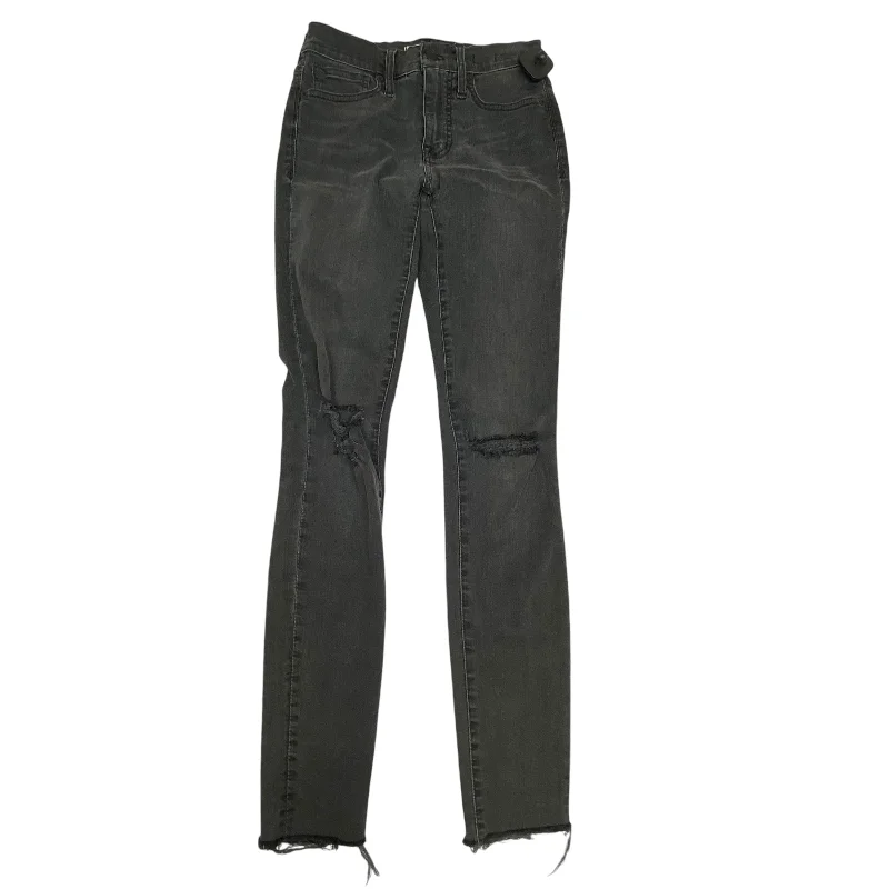 Sporty trousers Pants Other By Madewell In Black Denim, Size: 2