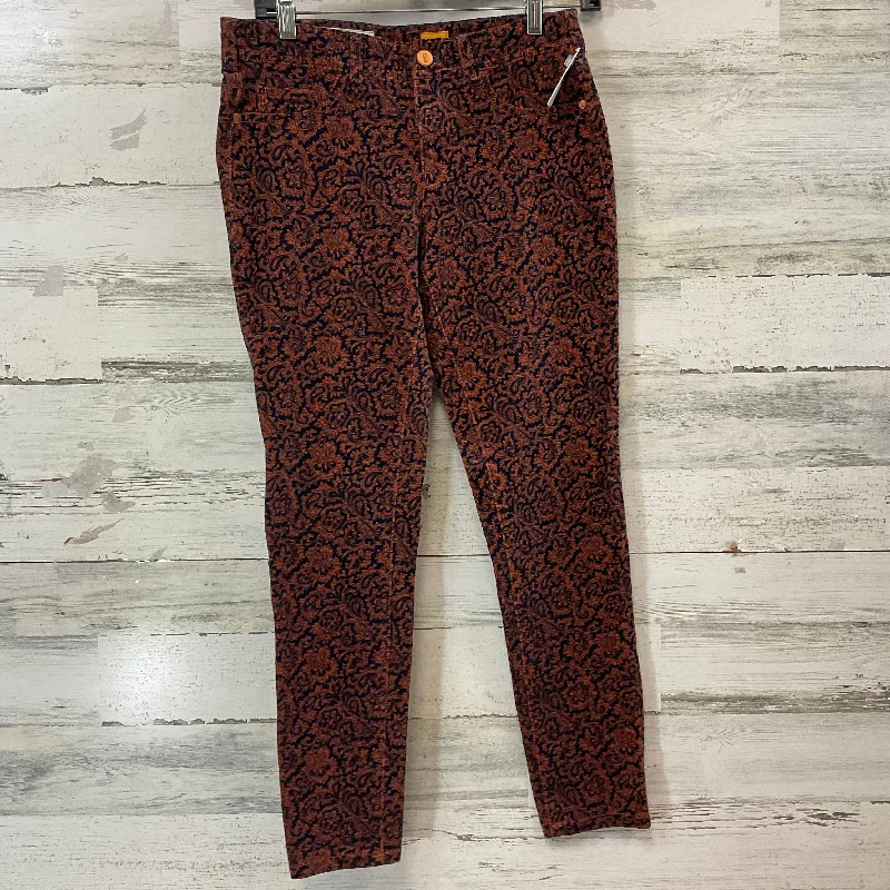 Checkered pants Pants Other By Pilcro In Orange, Size: 4