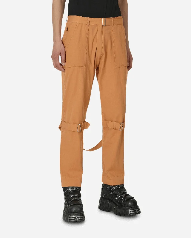 Slim fit Bontage Pants Orange