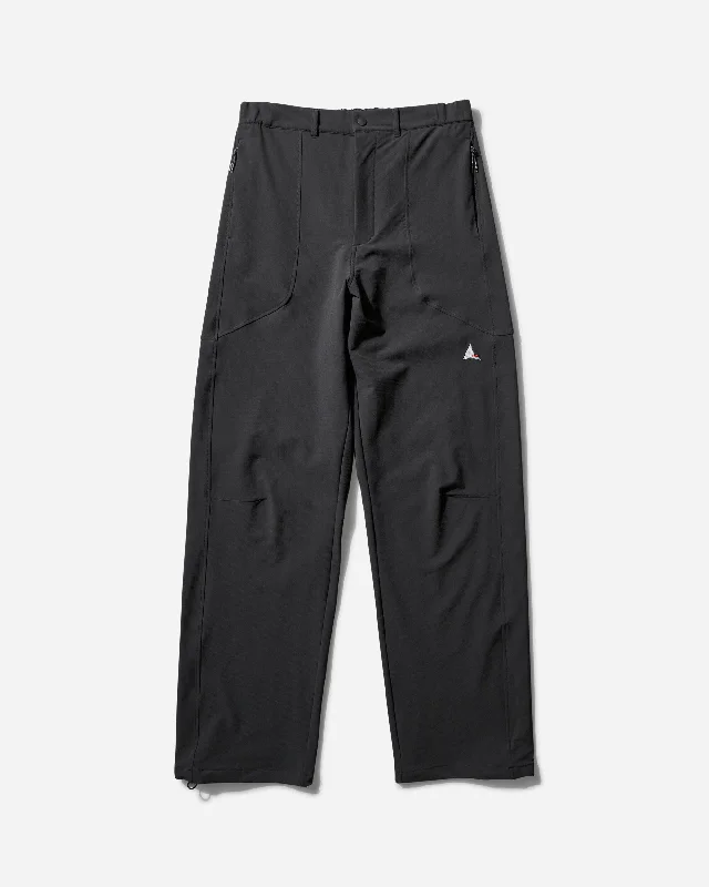 Sporty trousers Men's Nylon Stretch Pants Black