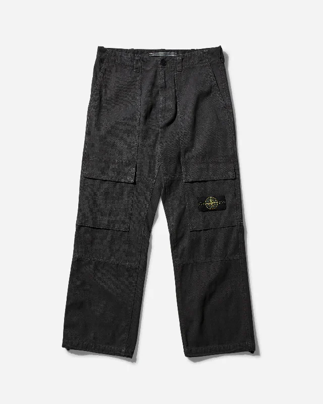 Sporty trousers Panama Cotton 'OLD' Fatigue Pants Lead Grey