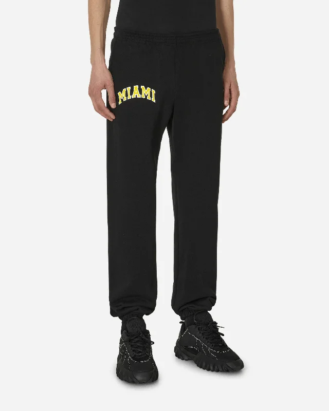 Designer jeans Miami Sweatpants Black