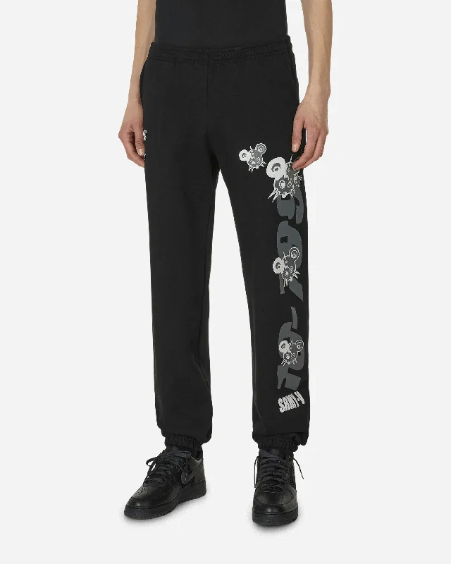 Stretch-fit pants SRMY-V Sweatpants Black