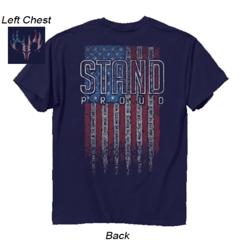 Casual plaid shirt 2640 Stand Proud Flag T-Shirt