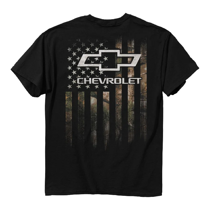 Layered shirt 3496 Chevy Camo Flag T-Shirt