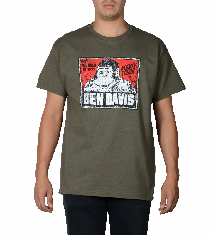 Gothic shirt Ben Davis Vintage Logo T-shirt - Olive