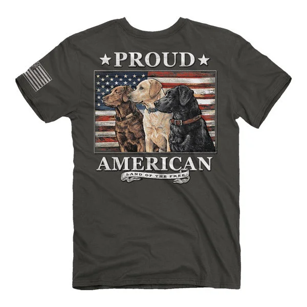 Chino shirt 2167 Proud American Dogs T-Shirt