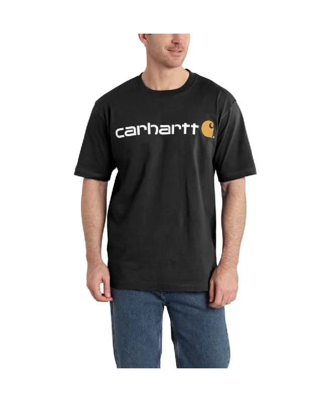 Sleeveless shirt Carhartt K195 Signature Logo T-Shirt - Black