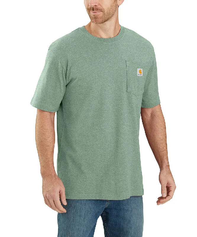 Modern shirt Carhartt K87 Workwear Pocket T-Shirt - Jade Heather