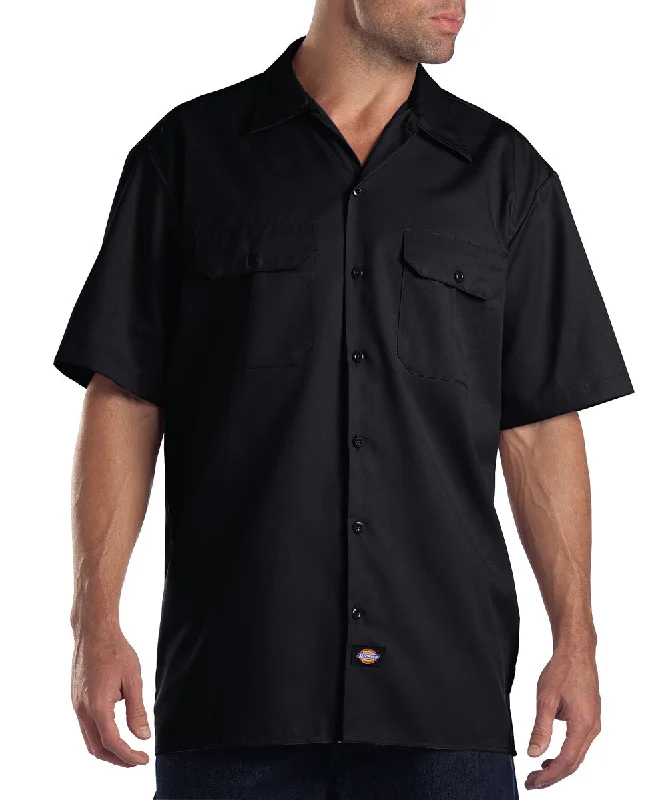 Crew-neck shirt Dickies Short Sleeve Work Shirt - Black