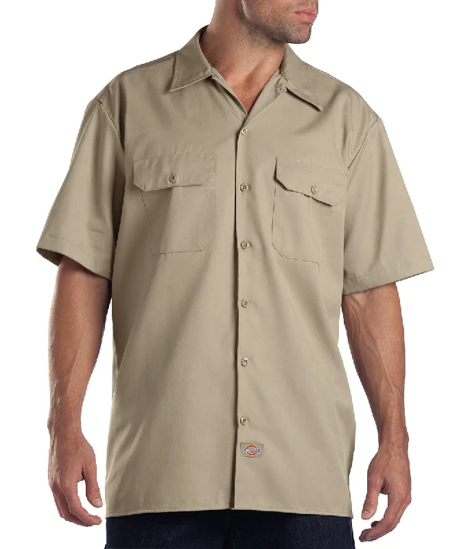 Layered shirt Dickies Short Sleeve Work Shirt - Khaki