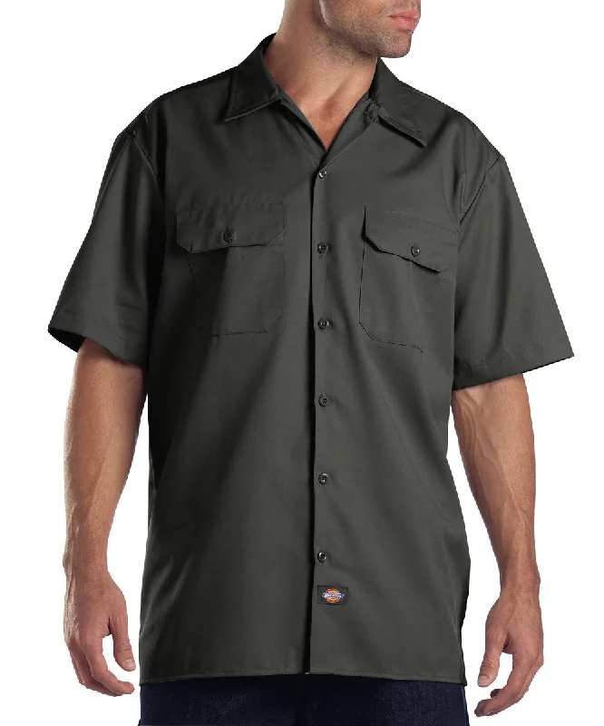 Workwear shirt Dickies Short Sleeve Work Shirt - Olive Green