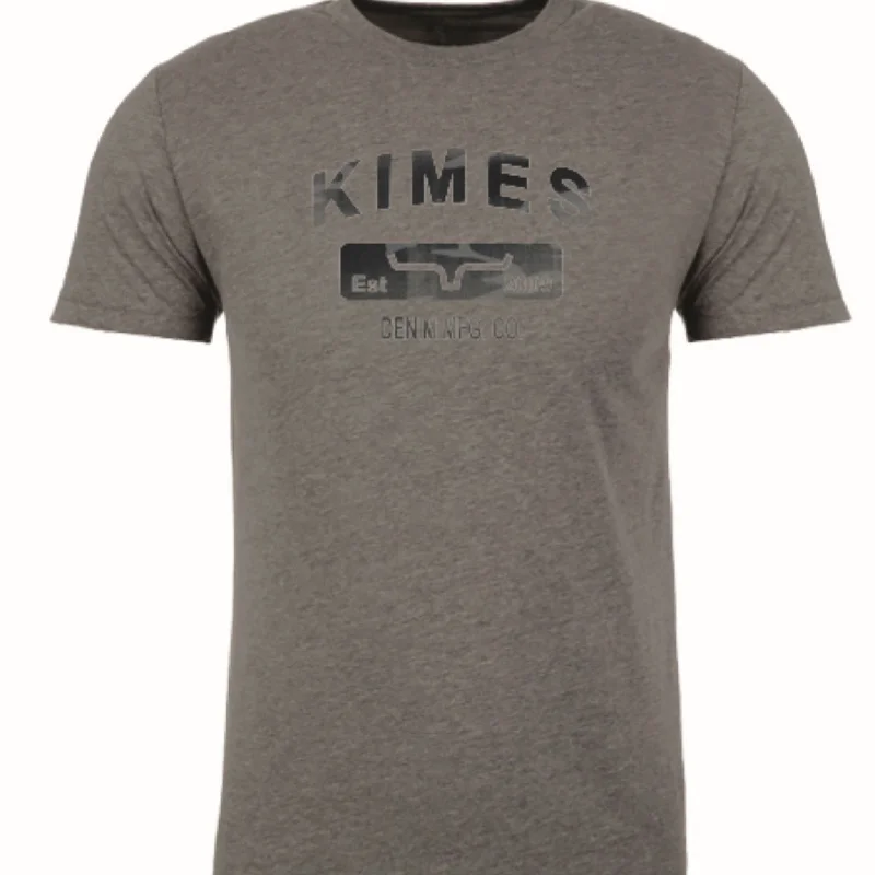 Crew shirt Kimes Ranch MFG CO T-Shirt in Dark Grey Heather