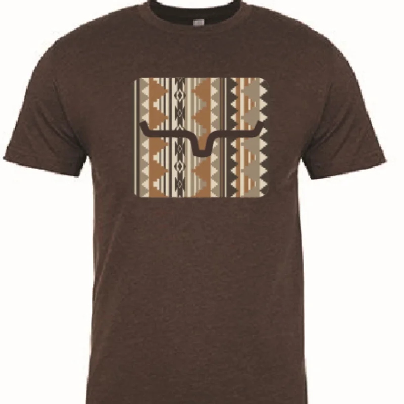 Camo shirt Kimes Ranch Sirocco T-Shirt in Espresso