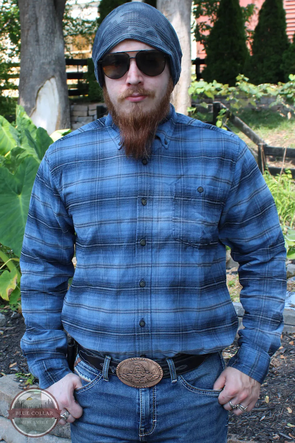 Wrap shirt Button Down Plaid Corduroy Shirt NRM6398