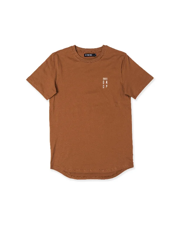 Stretch shirt Signature Heavyweight Scallop - Caramel