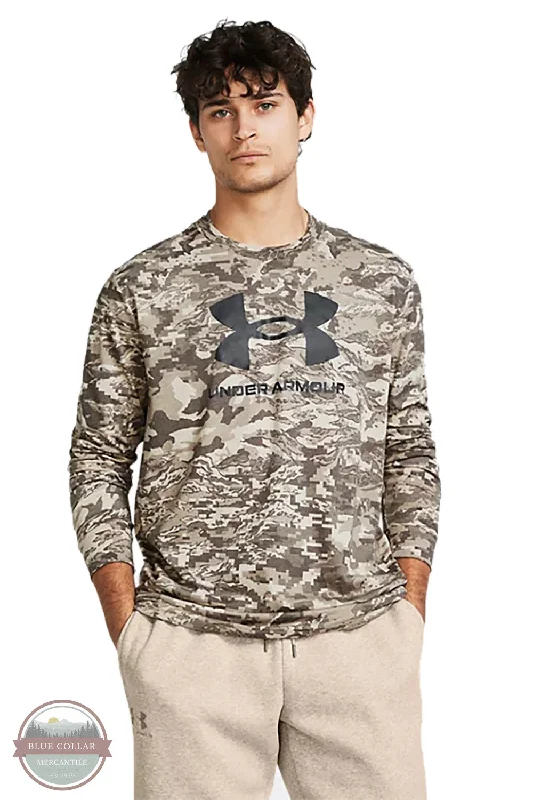 Button-front shirt 1382889 ABC Camo Long Sleeve T-Shirt