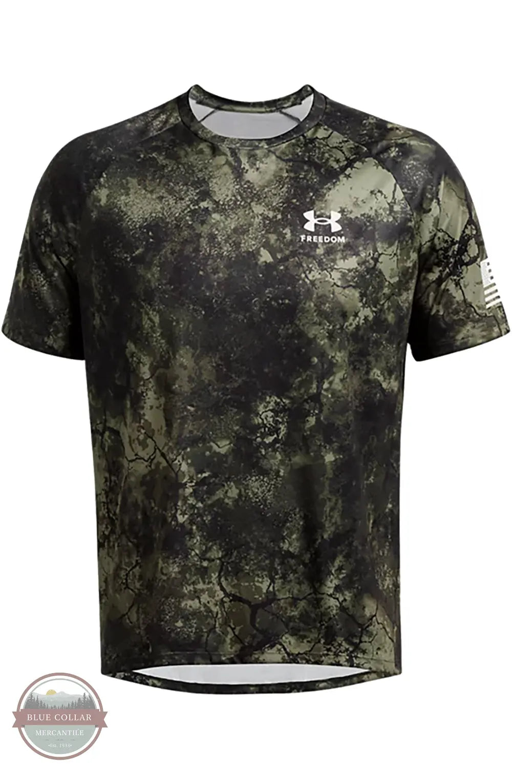 Camo shirt 1382938 UA Tech Freedom Camo Short Sleeve T-Shirt