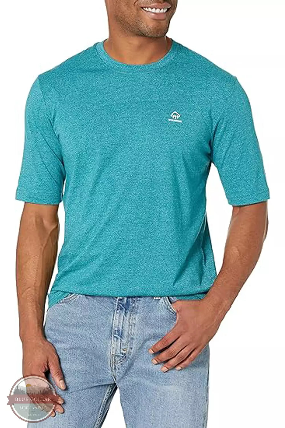 Plain shirt W1205150 Edge Short Sleeve Wicking T-Shirt